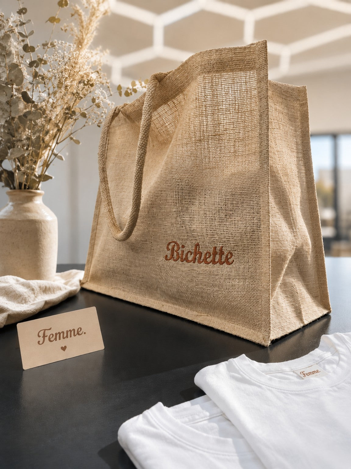Grand Cabas Personnalisable – Femme.