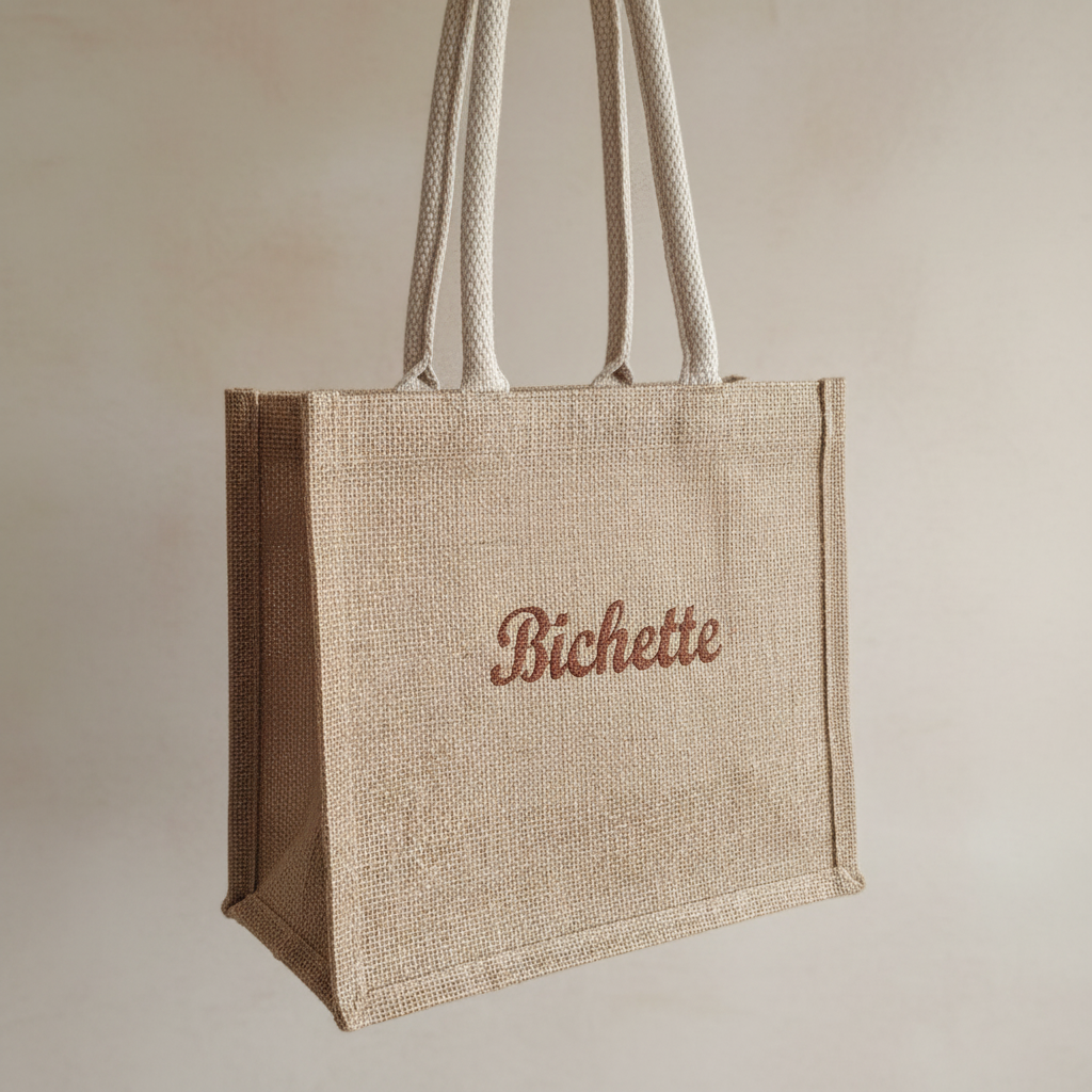 Sac Bichette fond beige